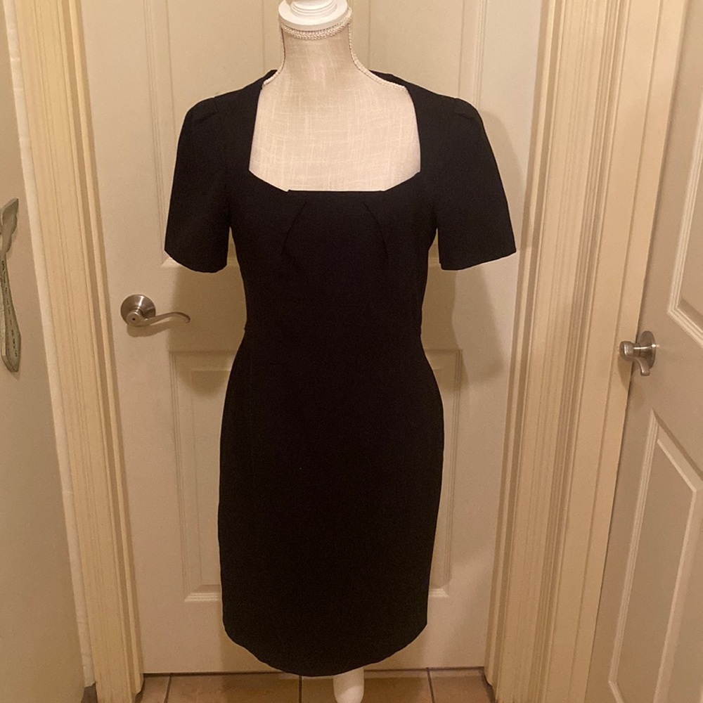 White House Black Market black work dress